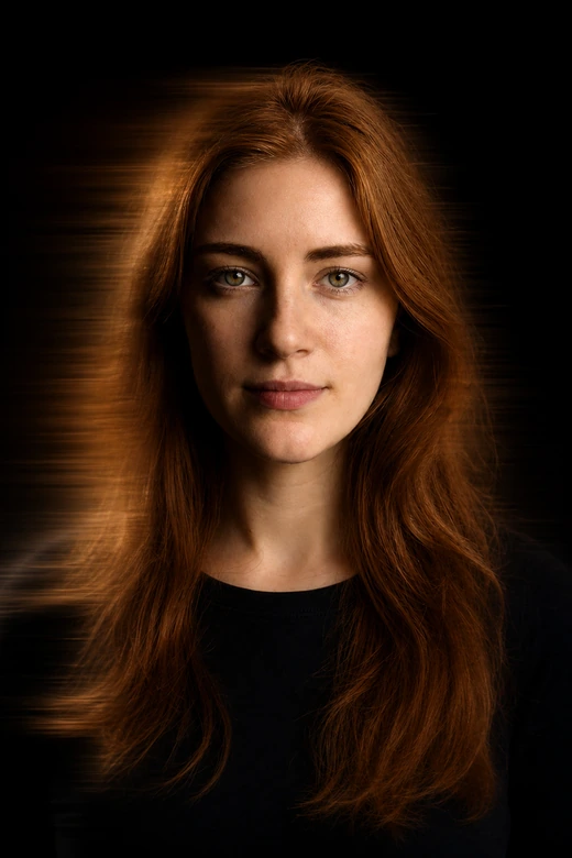 rembrandt light motion blur effect handle template1 after image