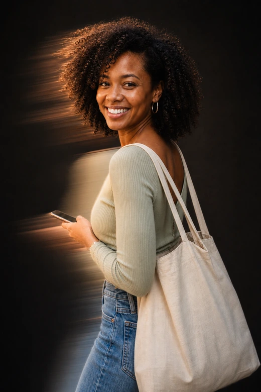 rembrandt light motion blur effect handle template7 after image
