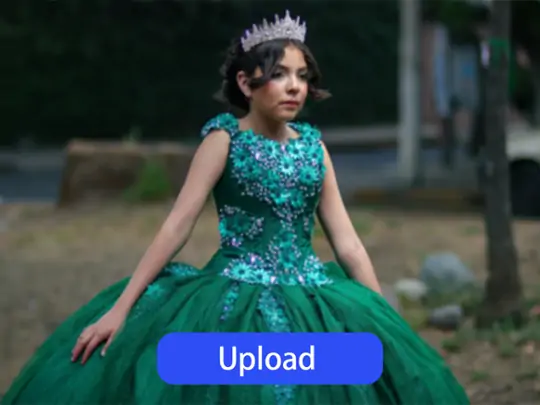 Upload a JPEG photo with artifacts.