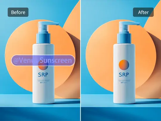 Remove proof from photo for e-commerce product.