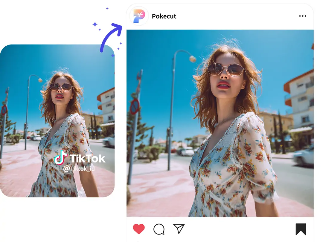 Remove watermarks from different social media