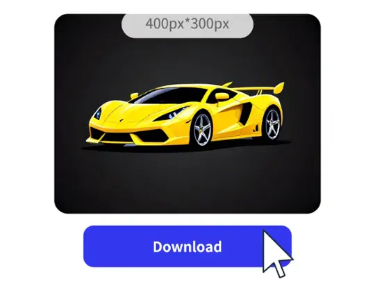 Once the icon image size is adjusted, you can download it.