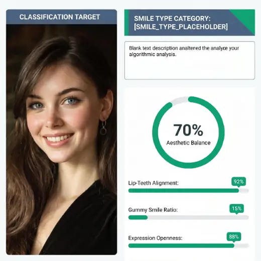 Check smile type category with AI smile type detector