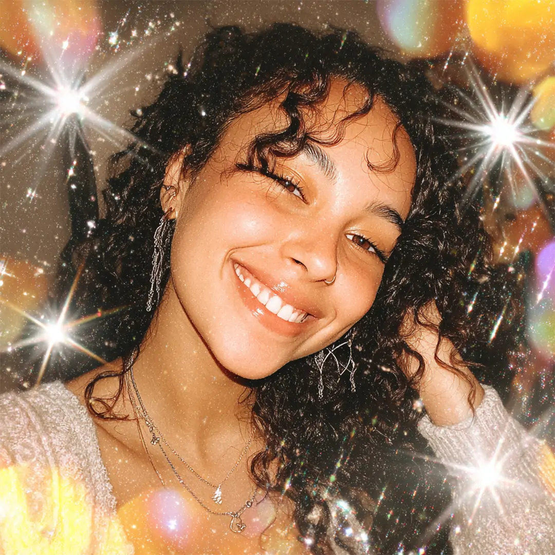 Add sparkle filter to selfies with sparkle photo editor