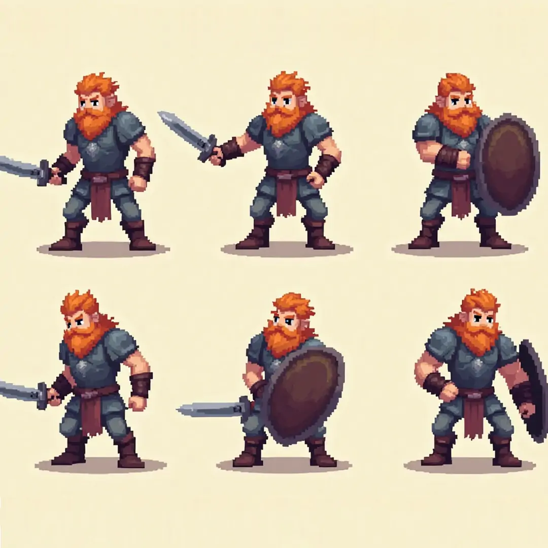 Different sprites are created by Pokecut's sprite generator