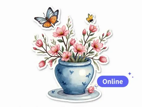 Create AI-generated stickers online, no software installation required.