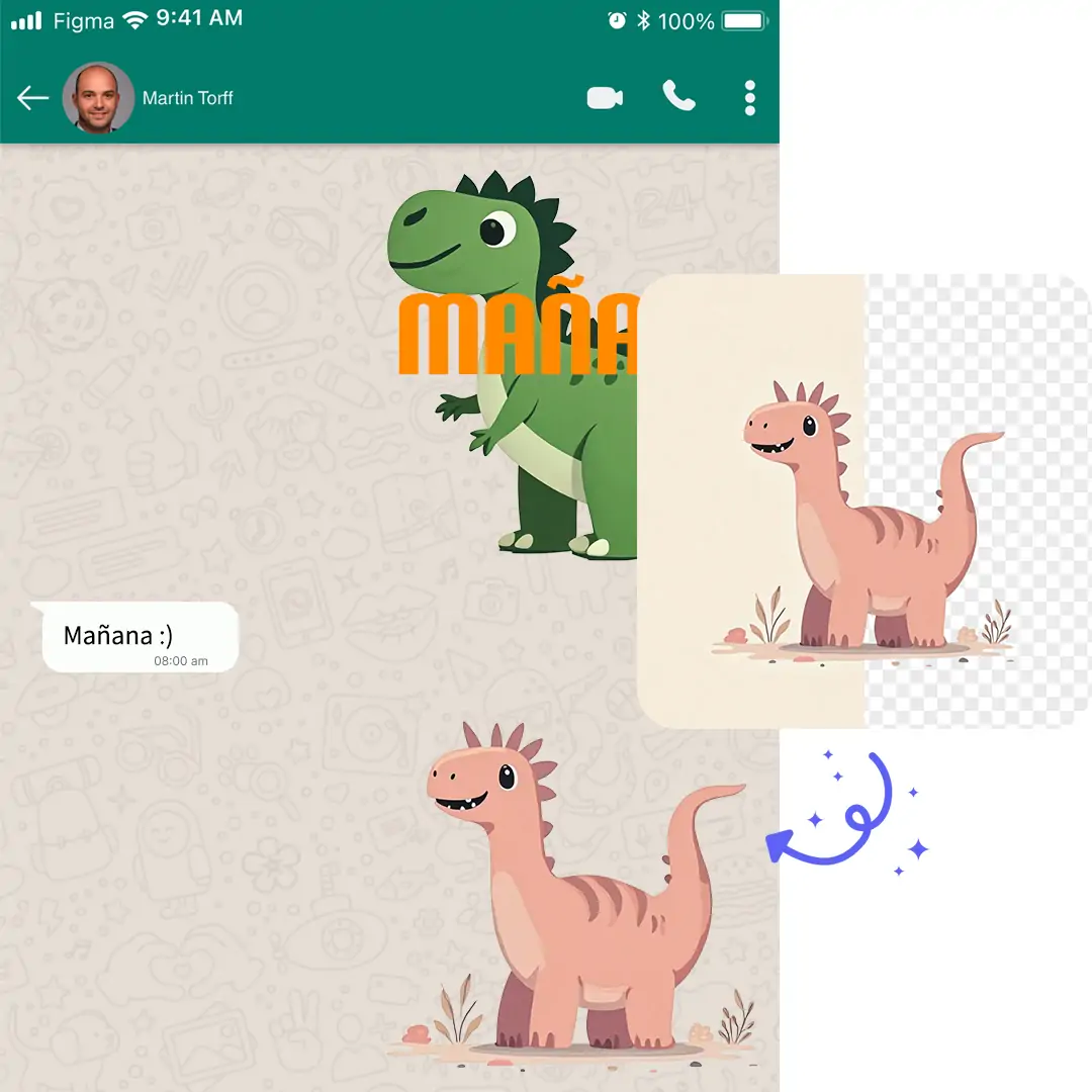 Creador de stickers de WhatsApp gratis en línea
