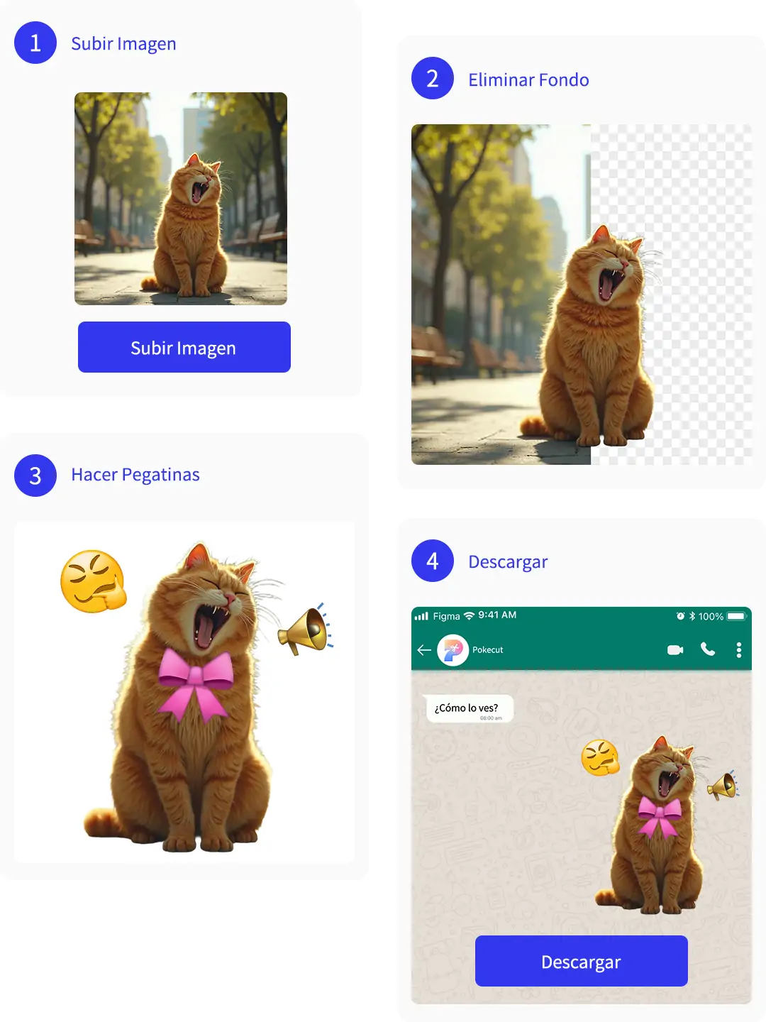 Tutorial gratuito en línea para crear stickers de WhatsApp