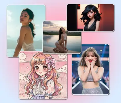 探索多元風格的AI女友與AI少女形象
