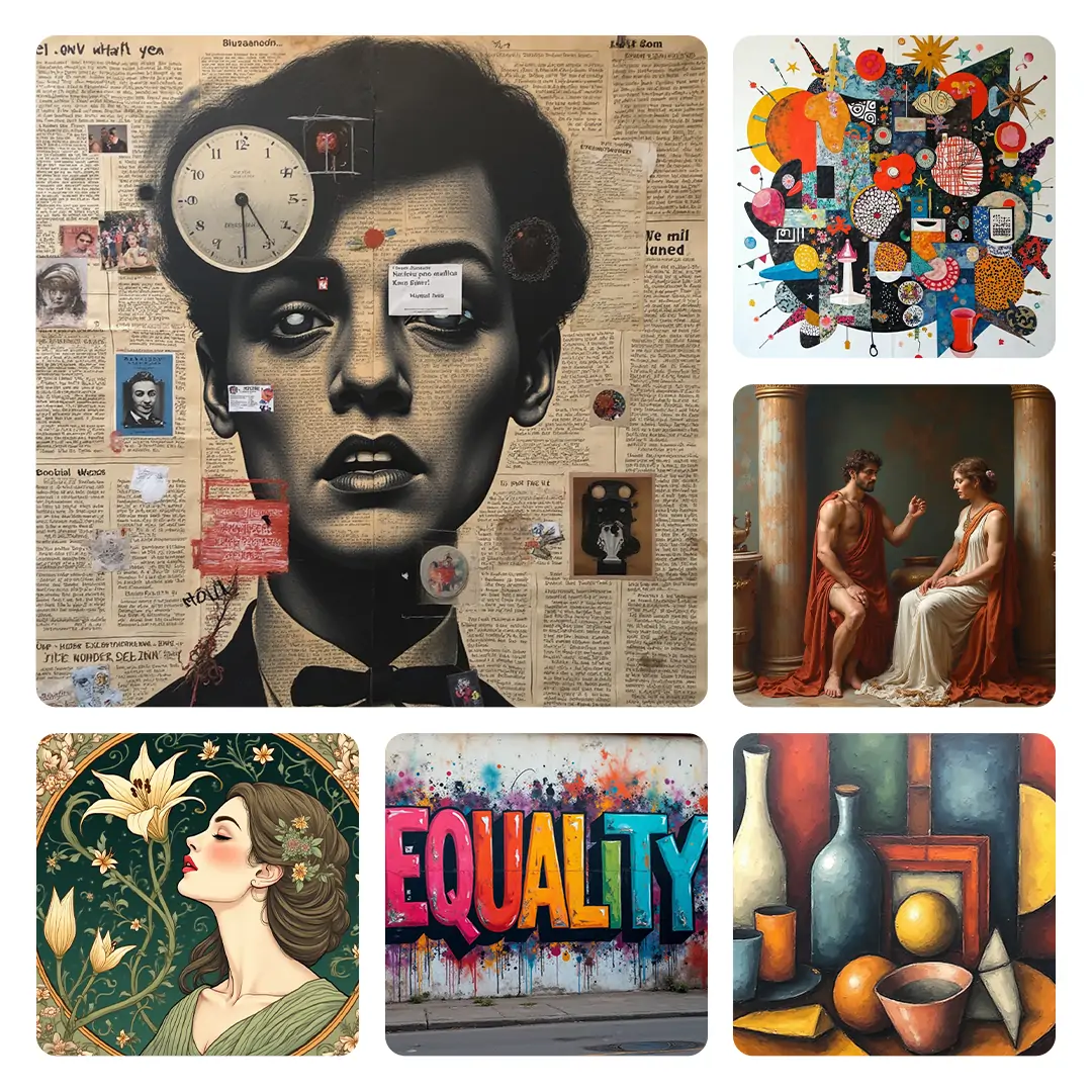 AI-generated wall art generated by Pokecut